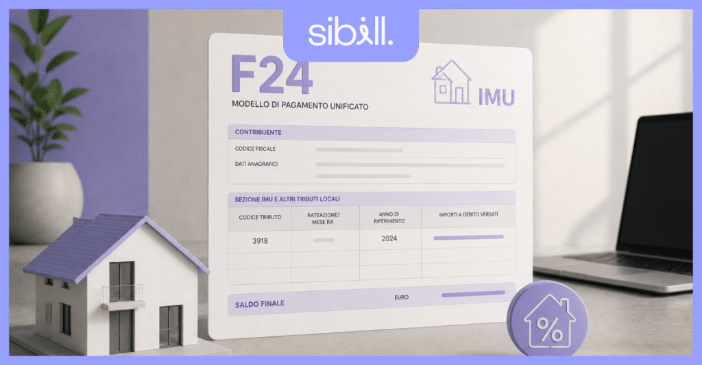 Come pagare l'IMU con F24
